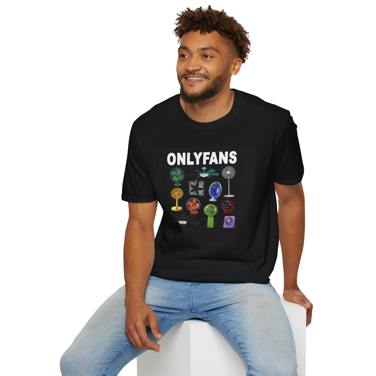 Only Fans Fans T-Shirt | Vintage Fan Illustration Tee