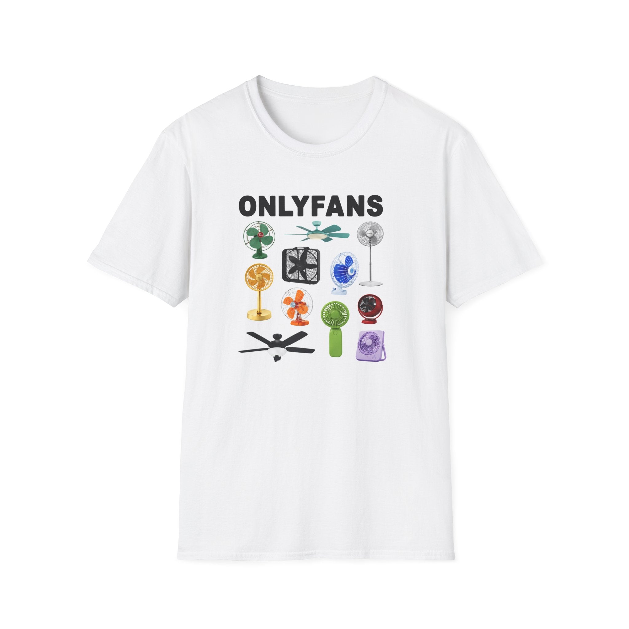Only Fans Fans T-Shirt | Vintage Fan Illustration Tee