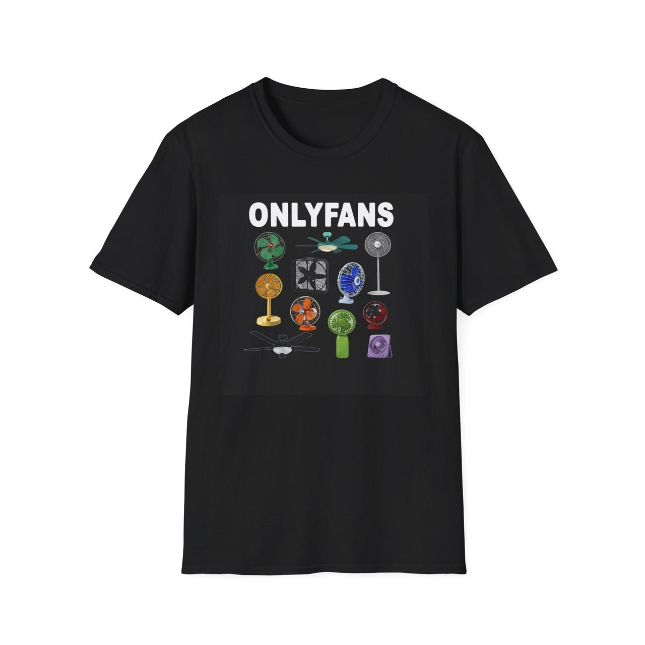 Only Fans Fans T-Shirt | Vintage Fan Illustration Tee