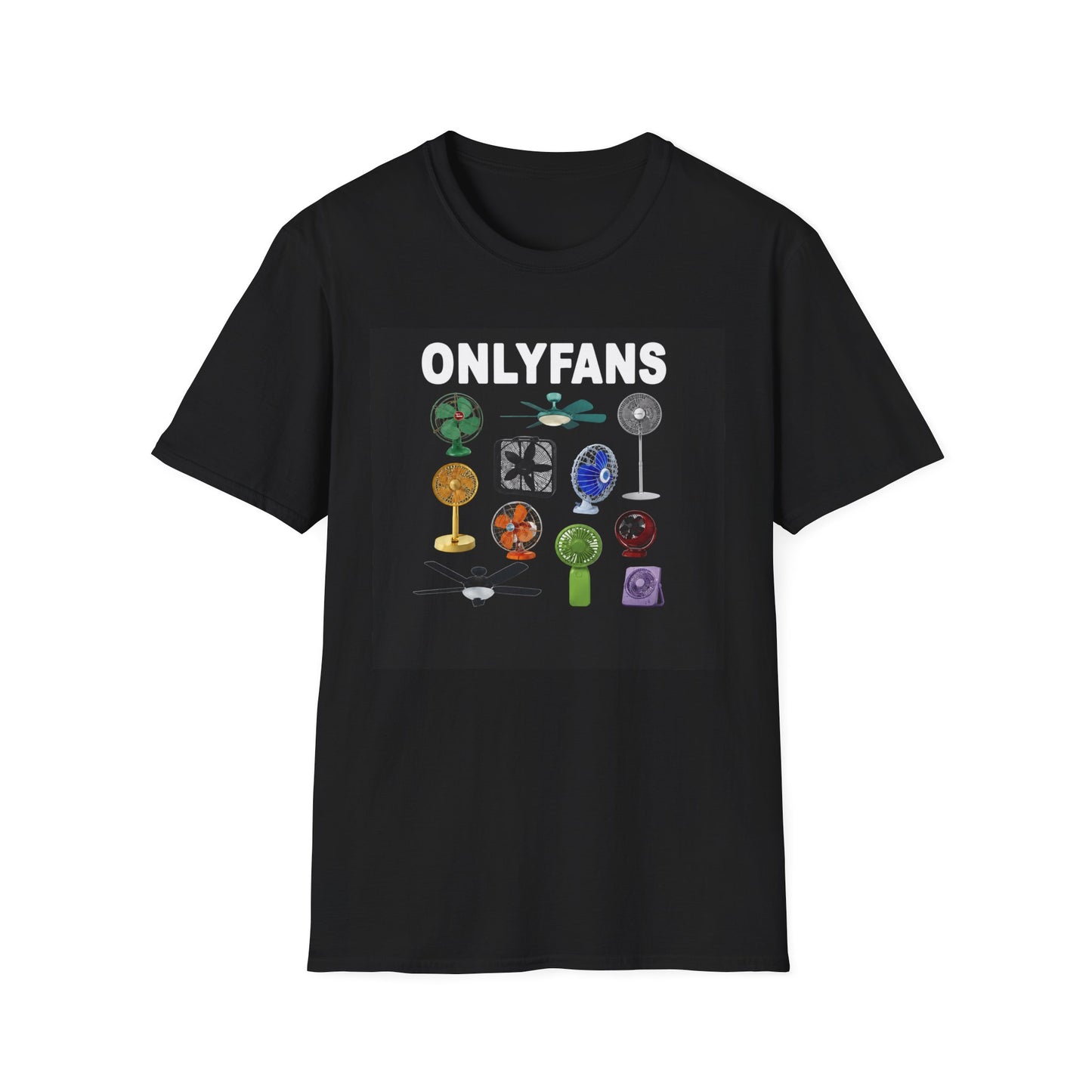 Only Fans Fans T-Shirt | Vintage Fan Illustration Tee